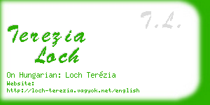 terezia loch business card